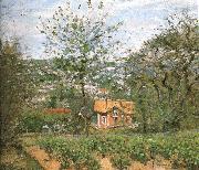 Hut villages Camille Pissarro